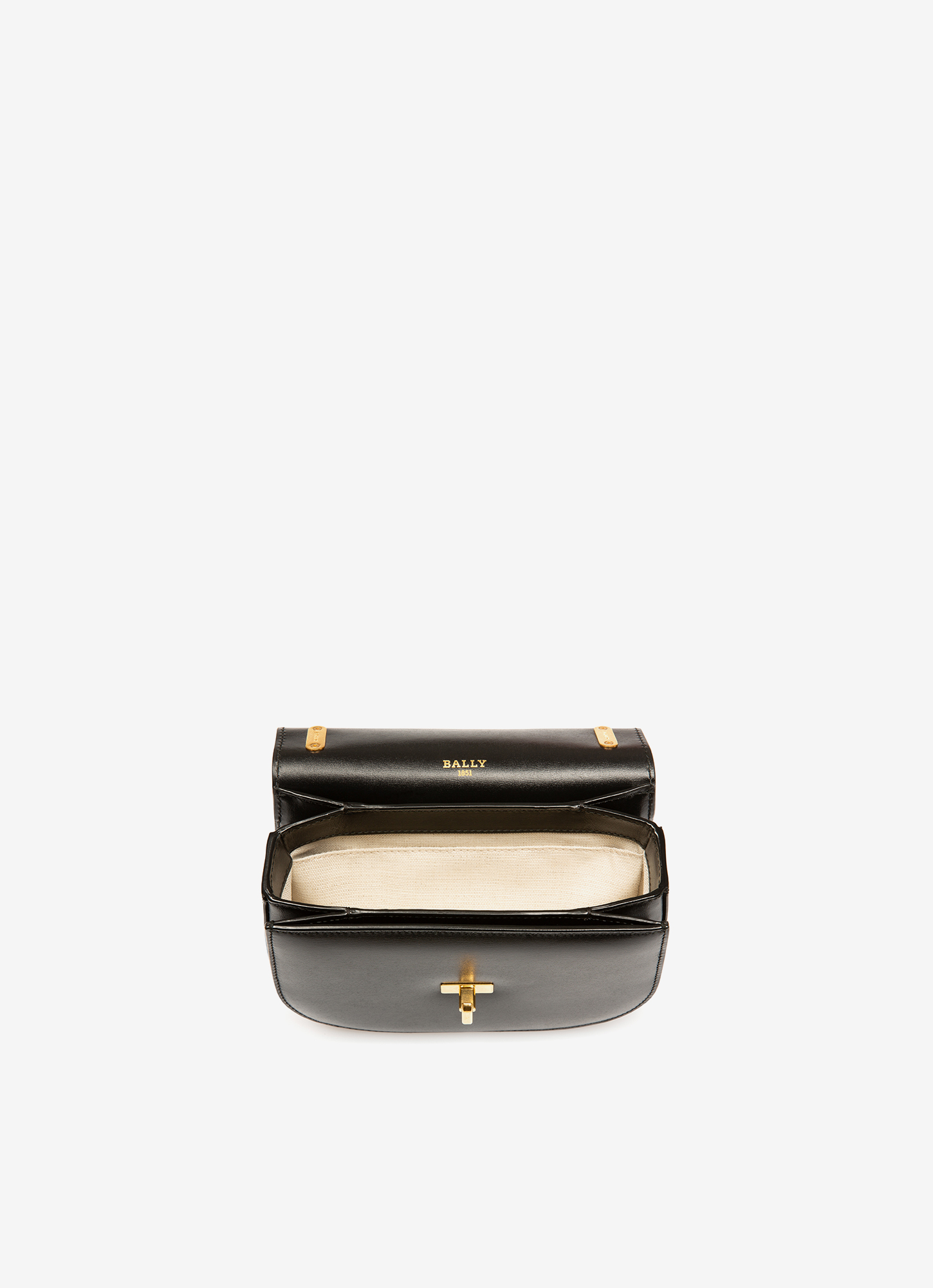 Baily Leather Minibag In Black