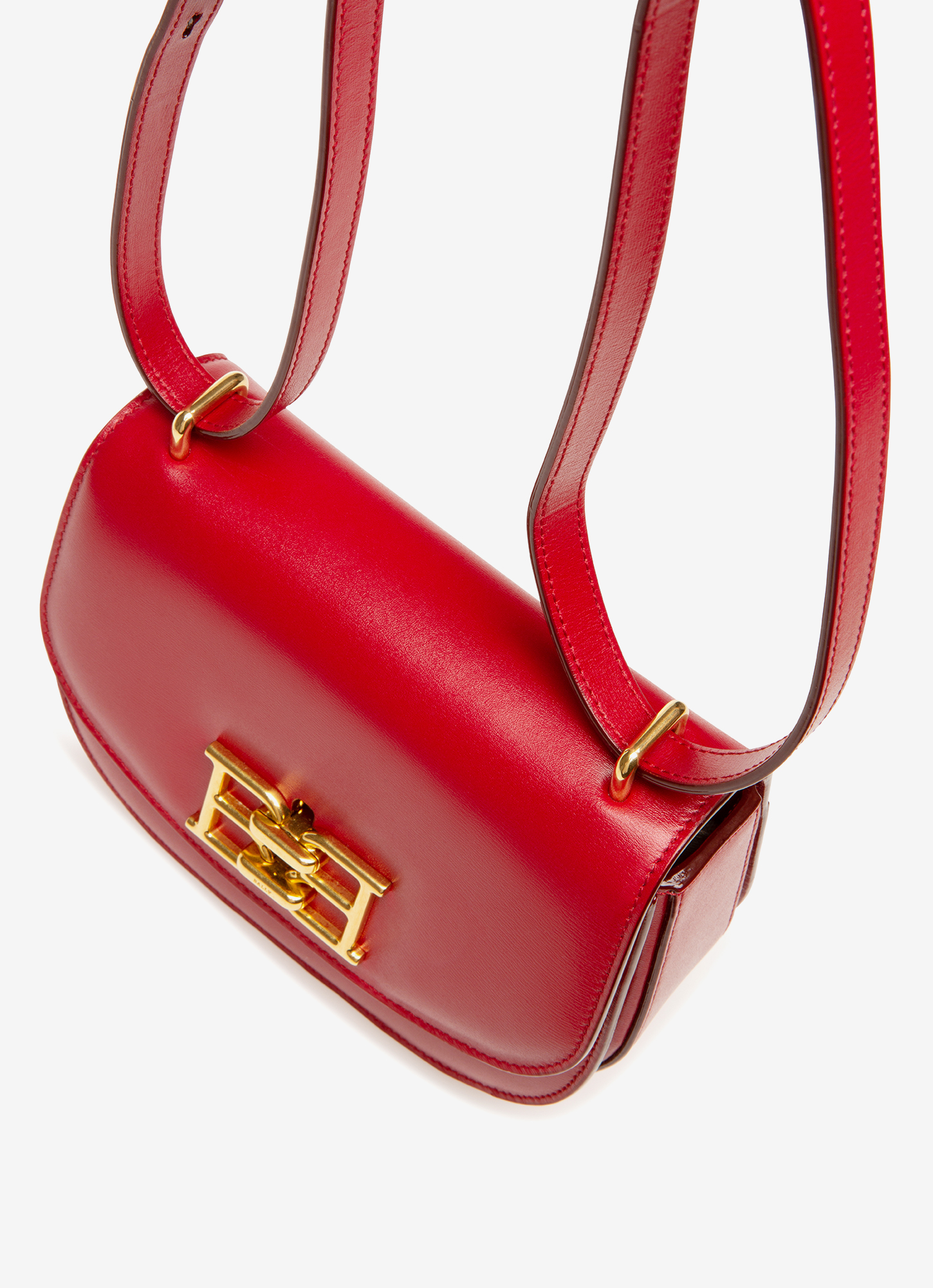 Baily Leather Minibag In Red