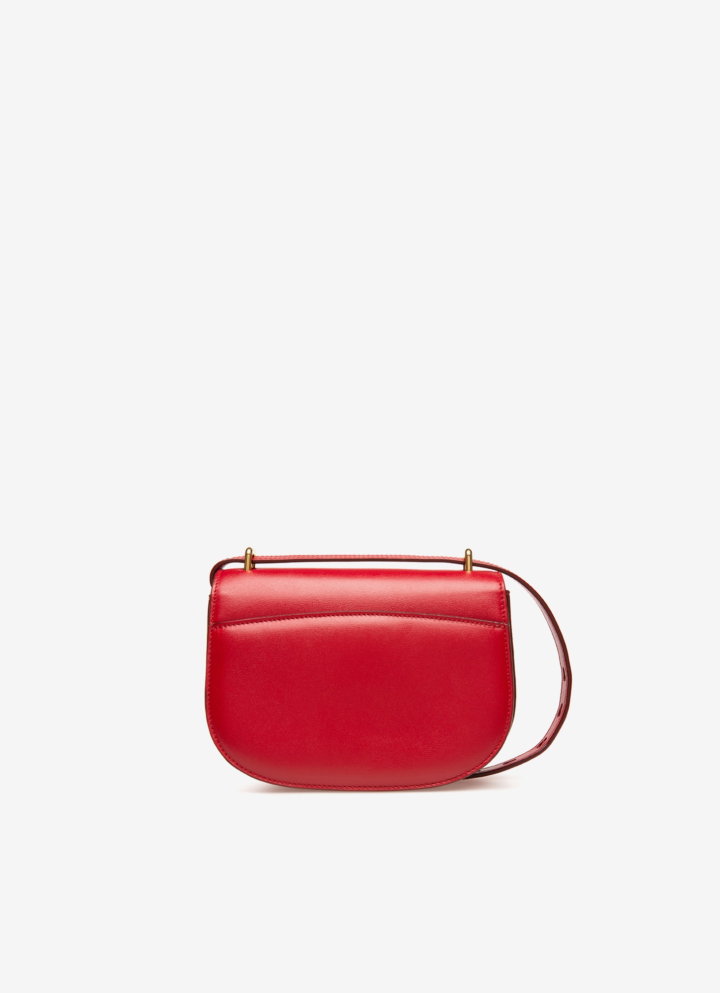 Baily Leather Minibag In Red