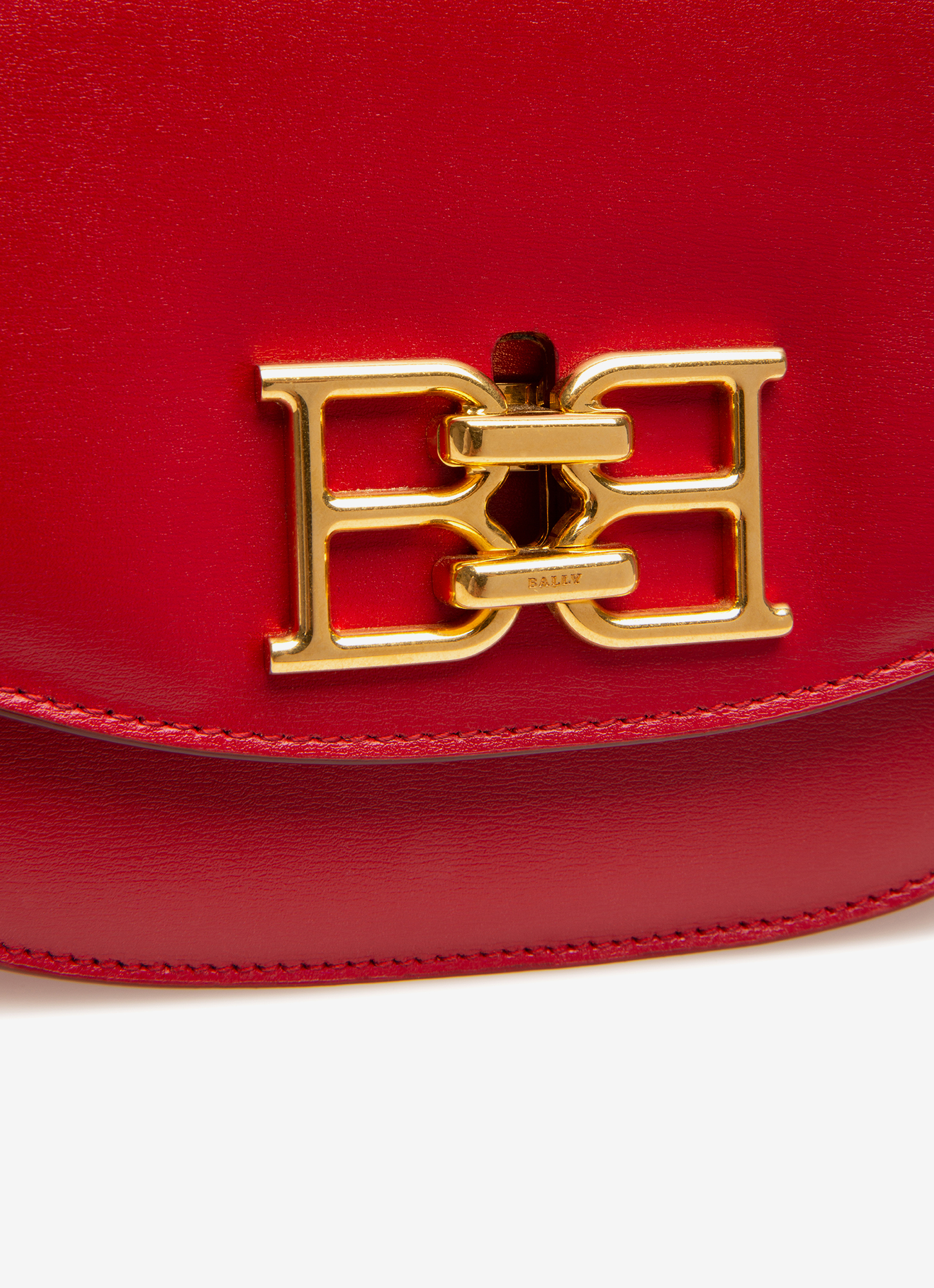 Baily Leather Minibag In Red