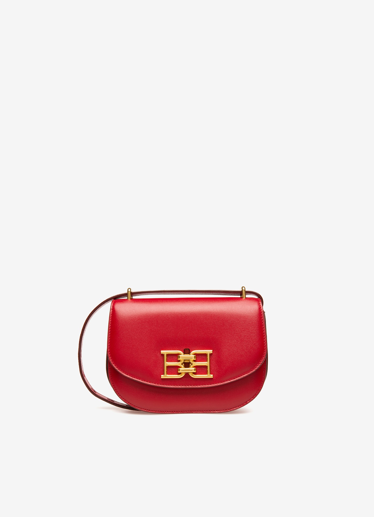 Baily Leather Minibag In Red