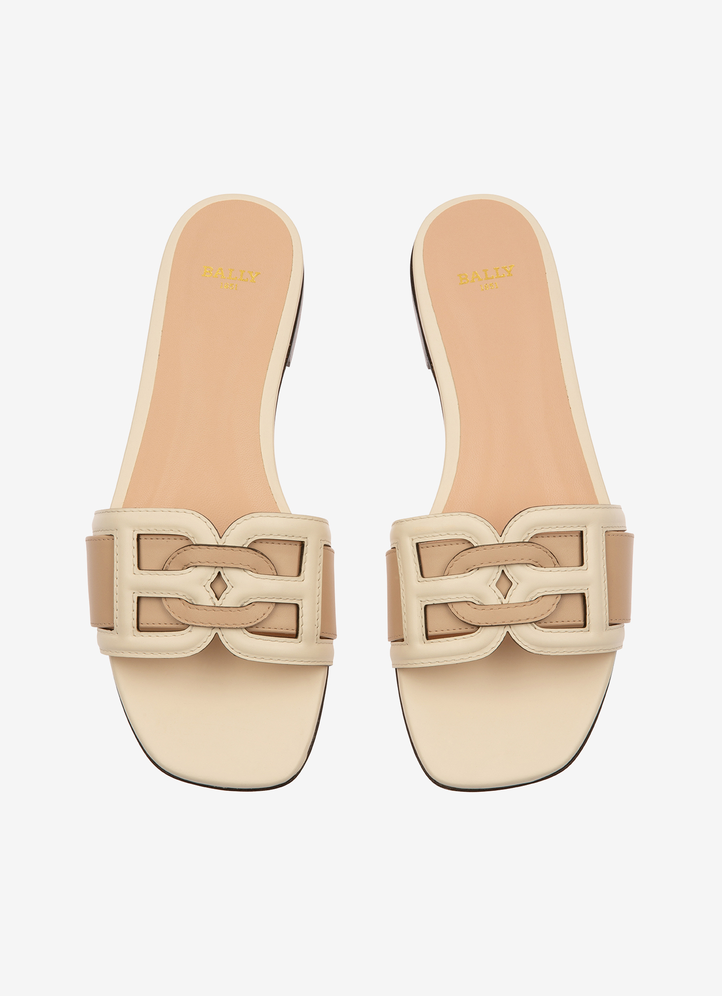 Peoni Leather Slides