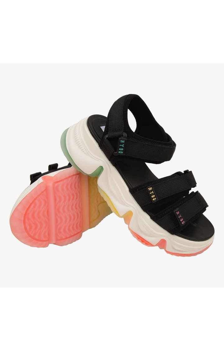 Chakra Black Flats