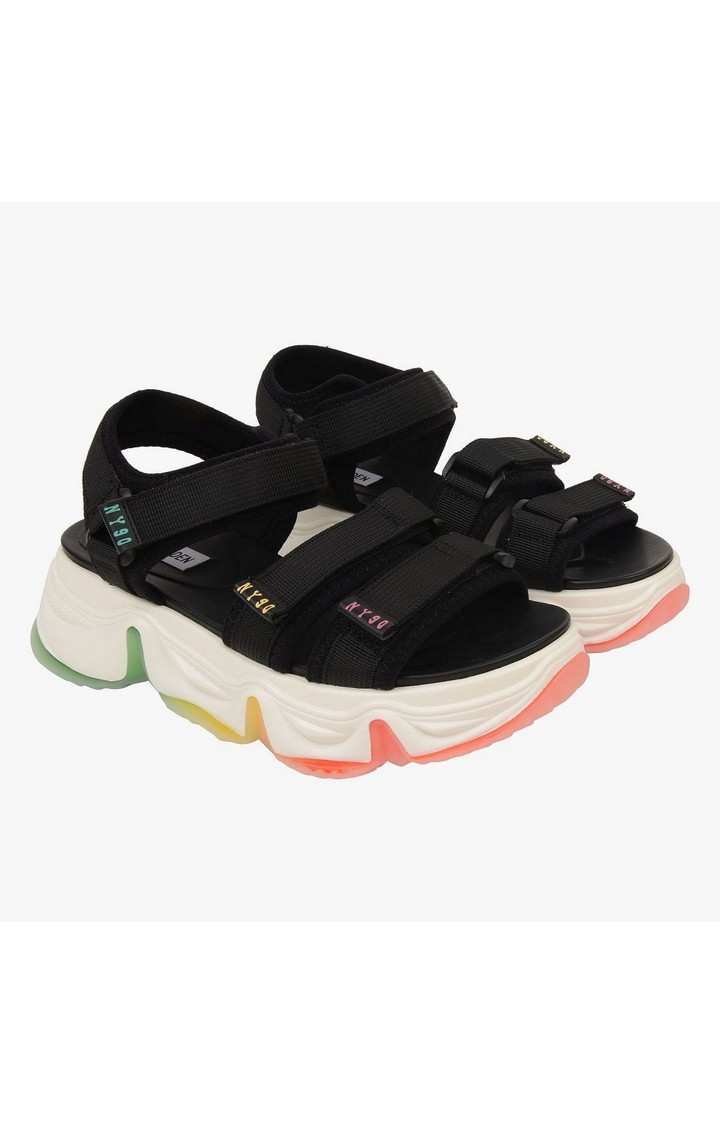 Chakra Black Flats