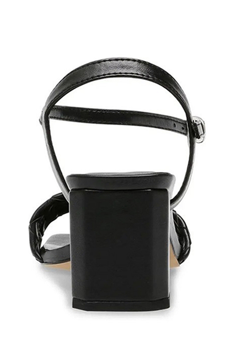 Haddie Black Heel Sandals