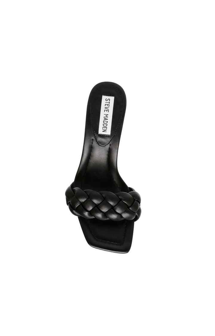 Assist Black Heel Sandals