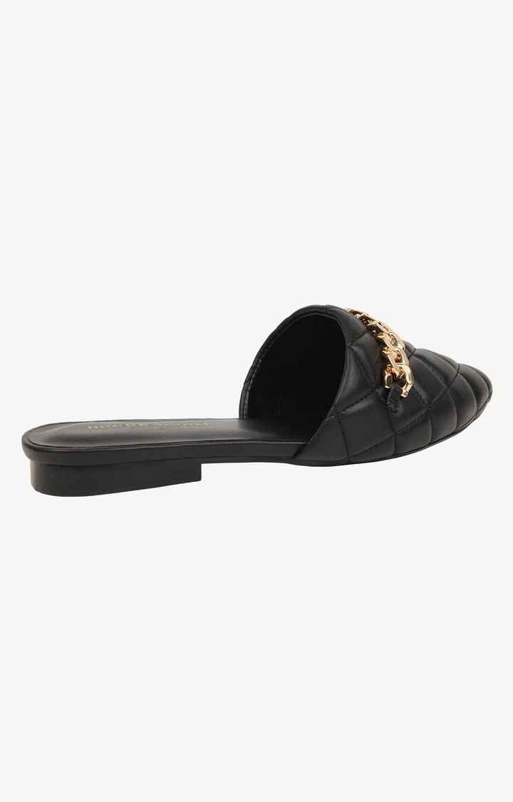 Squad Black Closed Flats & Ballerinas