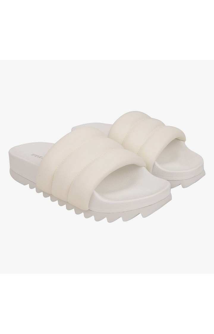 Cushy White Flats