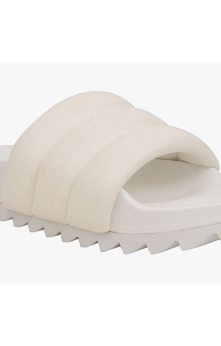 Cushy White Flats