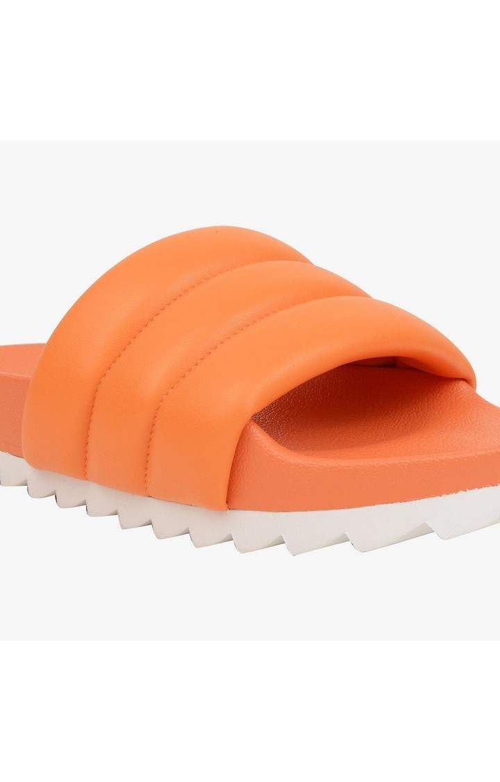 Cushy Orange Flats