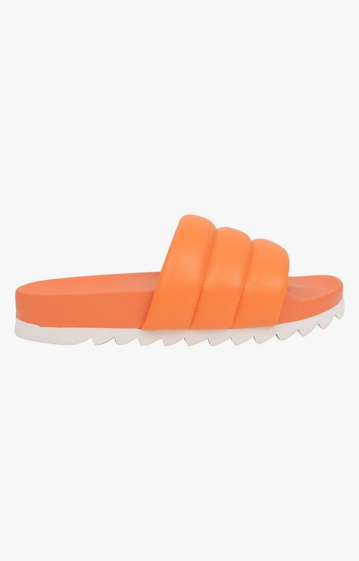 Cushy Orange Flats