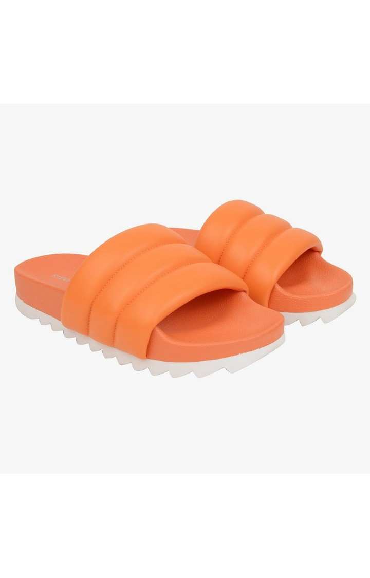 Cushy Orange Flats