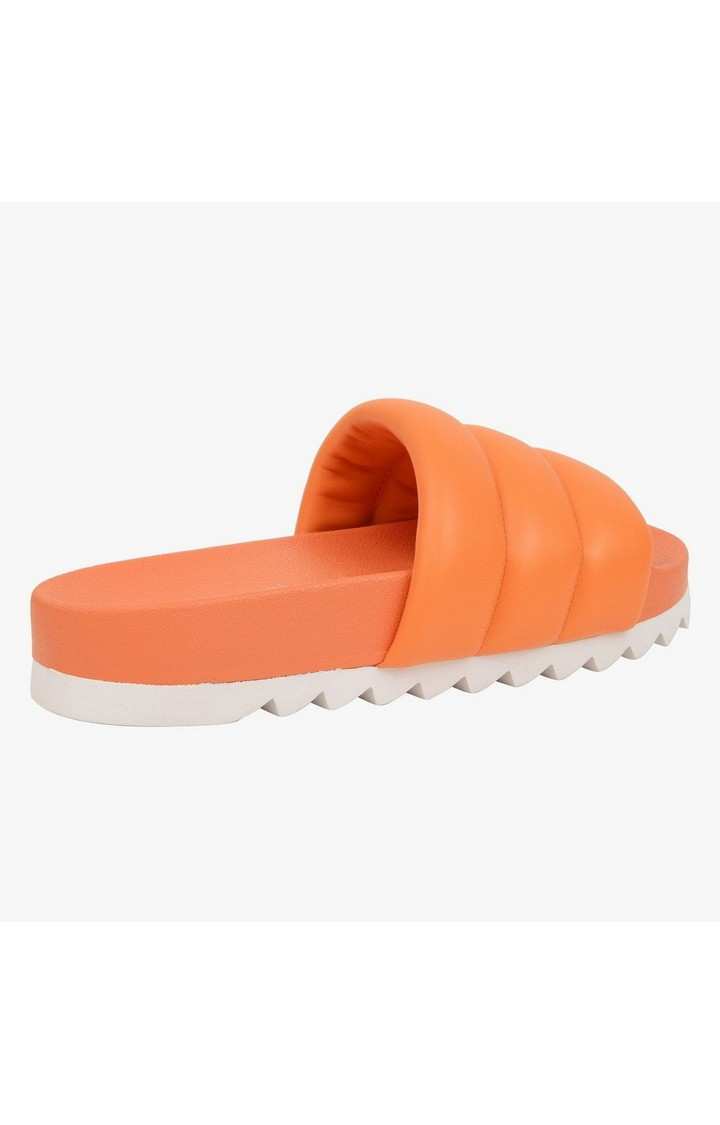 Cushy Orange Flats