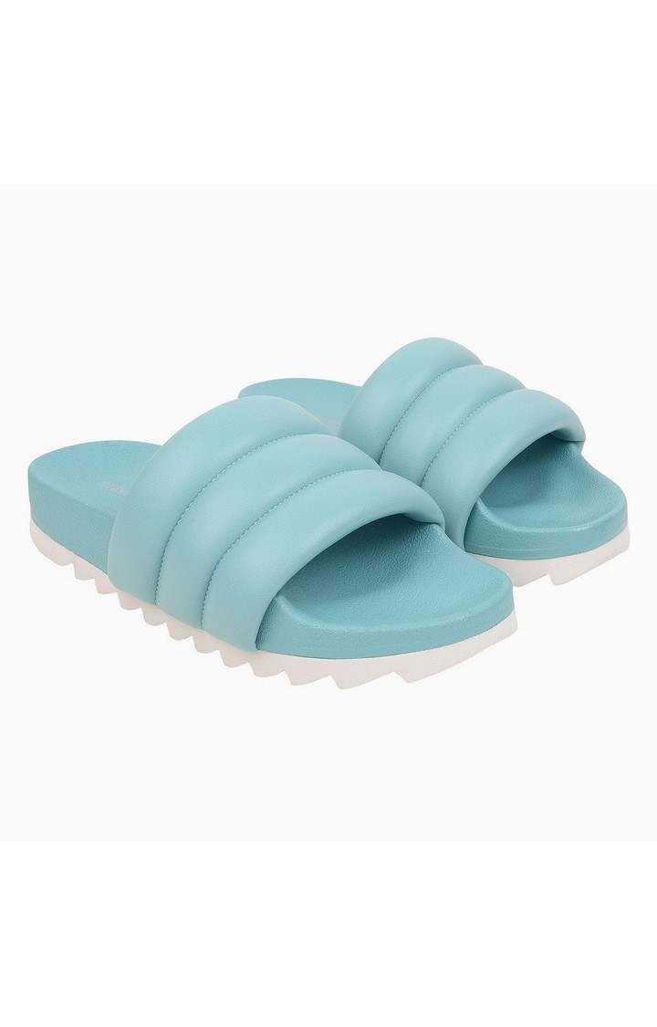 Cushy Blue Flats