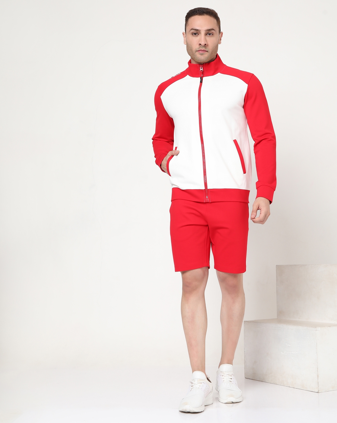 GAS | Men's Zippo Contrast In Slim Fit Sweatshirt 0