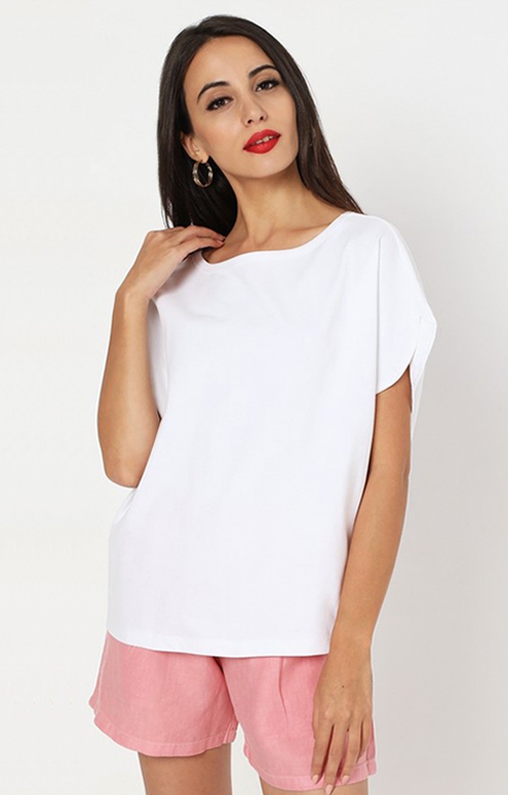 GAS | Slim Fit Boat-Neck Top
