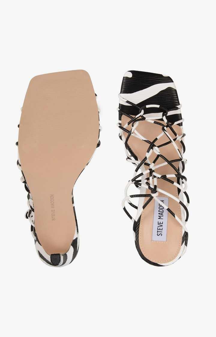 Tygress Black Heel Sandals