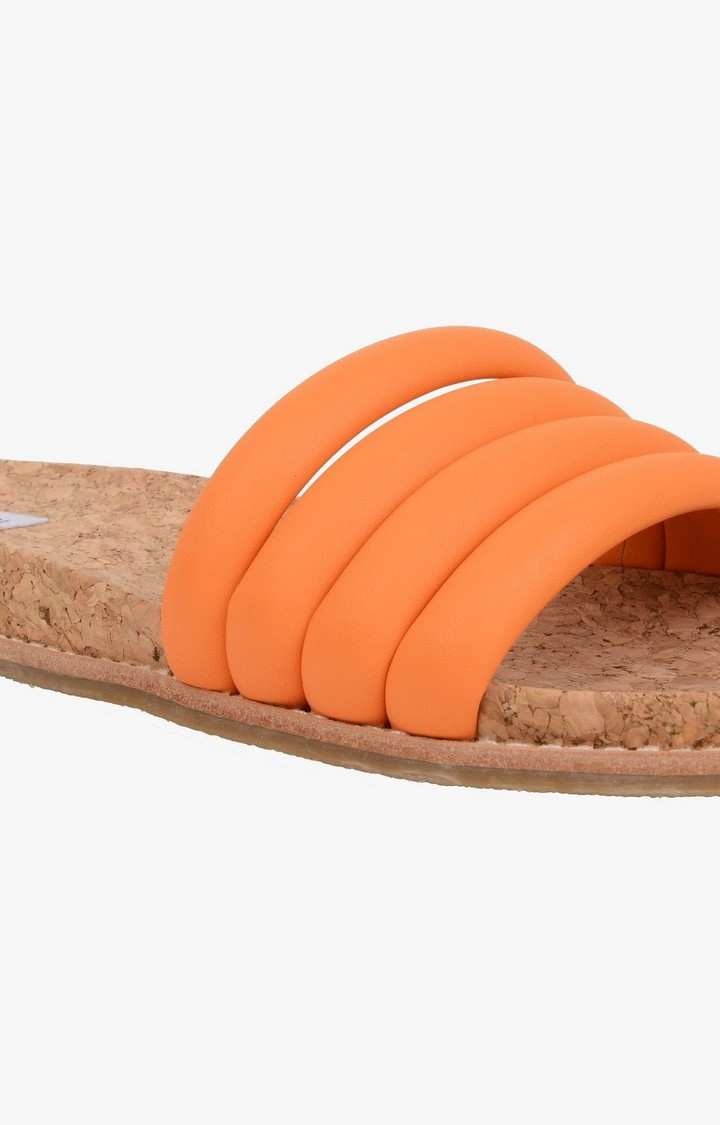 Drips Orange Flats