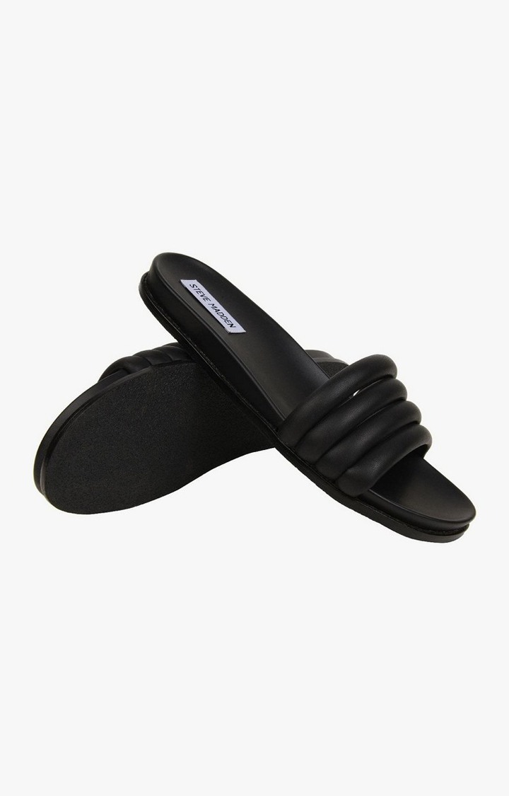 Drips Black Flats
