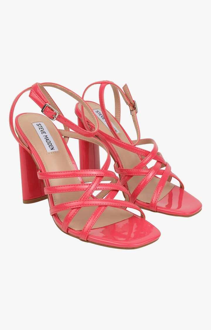 Tantalize Pink Heel Sandals