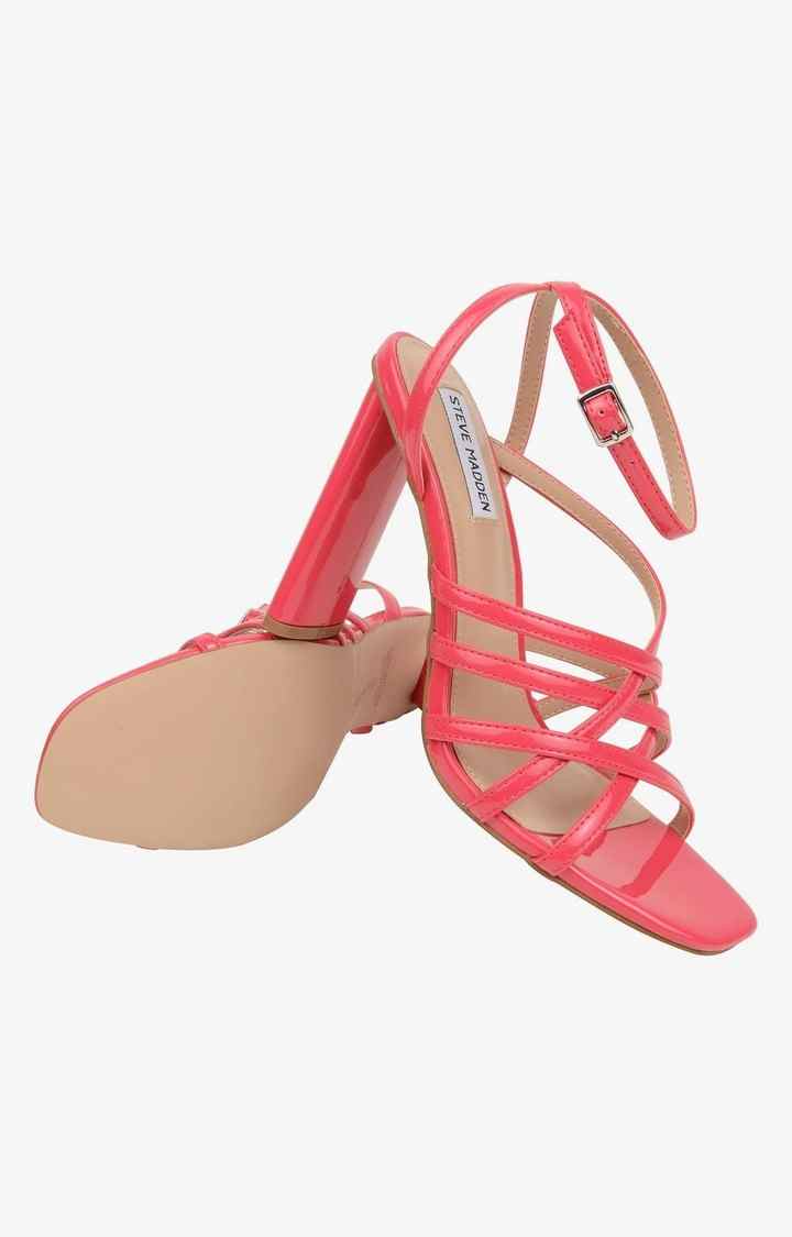Tantalize Pink Heel Sandals