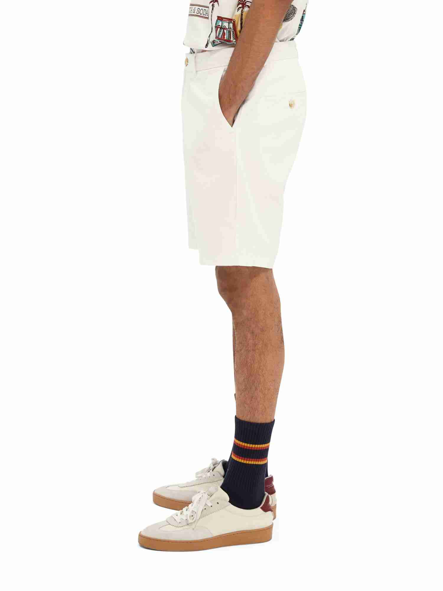 STUART- Classic pima cotton short