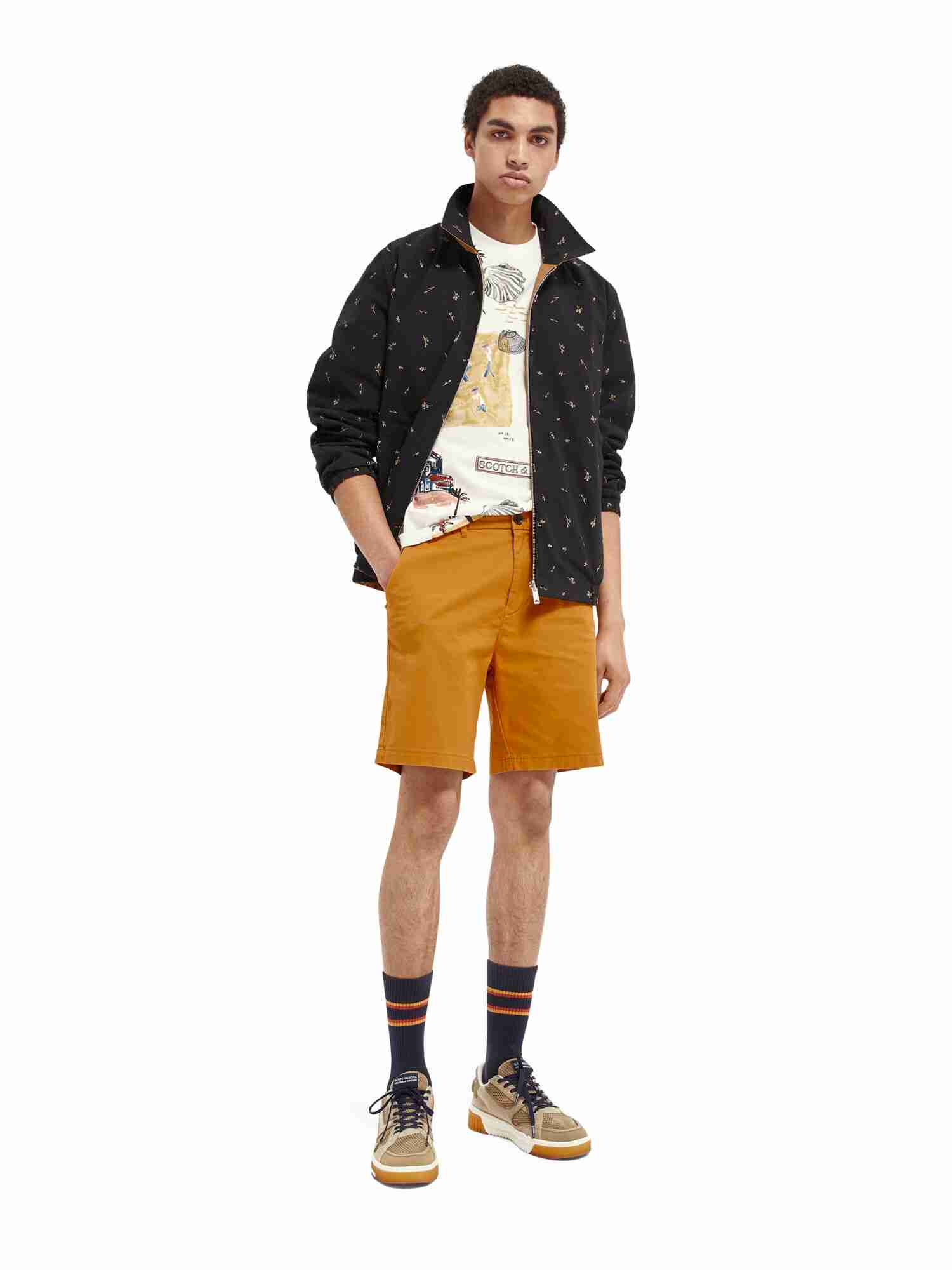 STUART- Classic pima cotton short