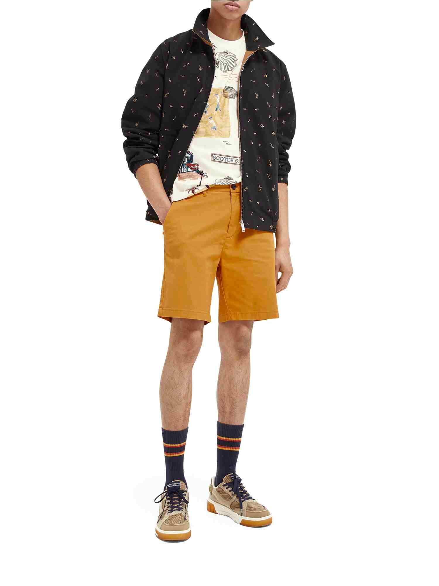 STUART- Classic pima cotton short