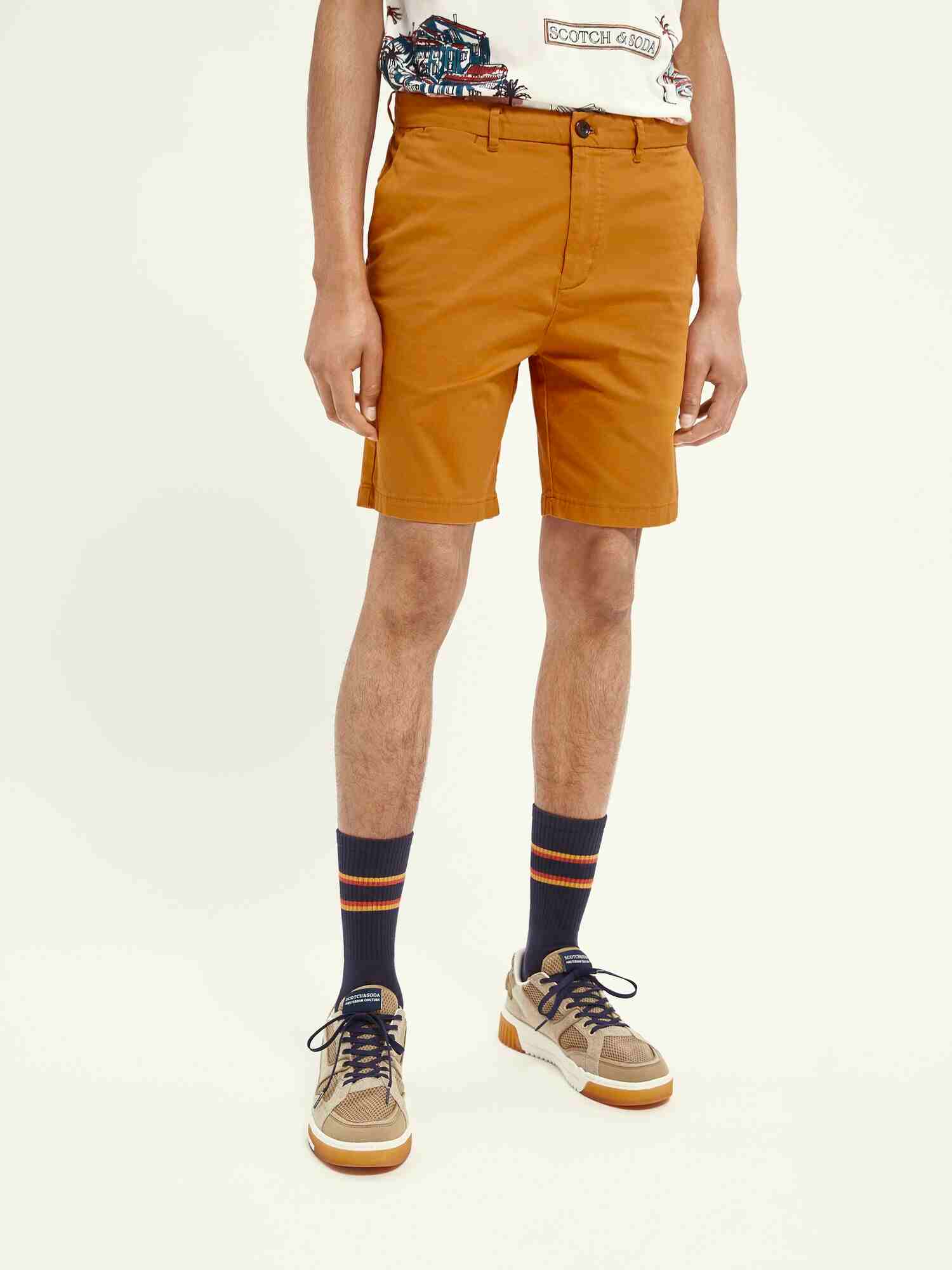 STUART- Classic pima cotton short