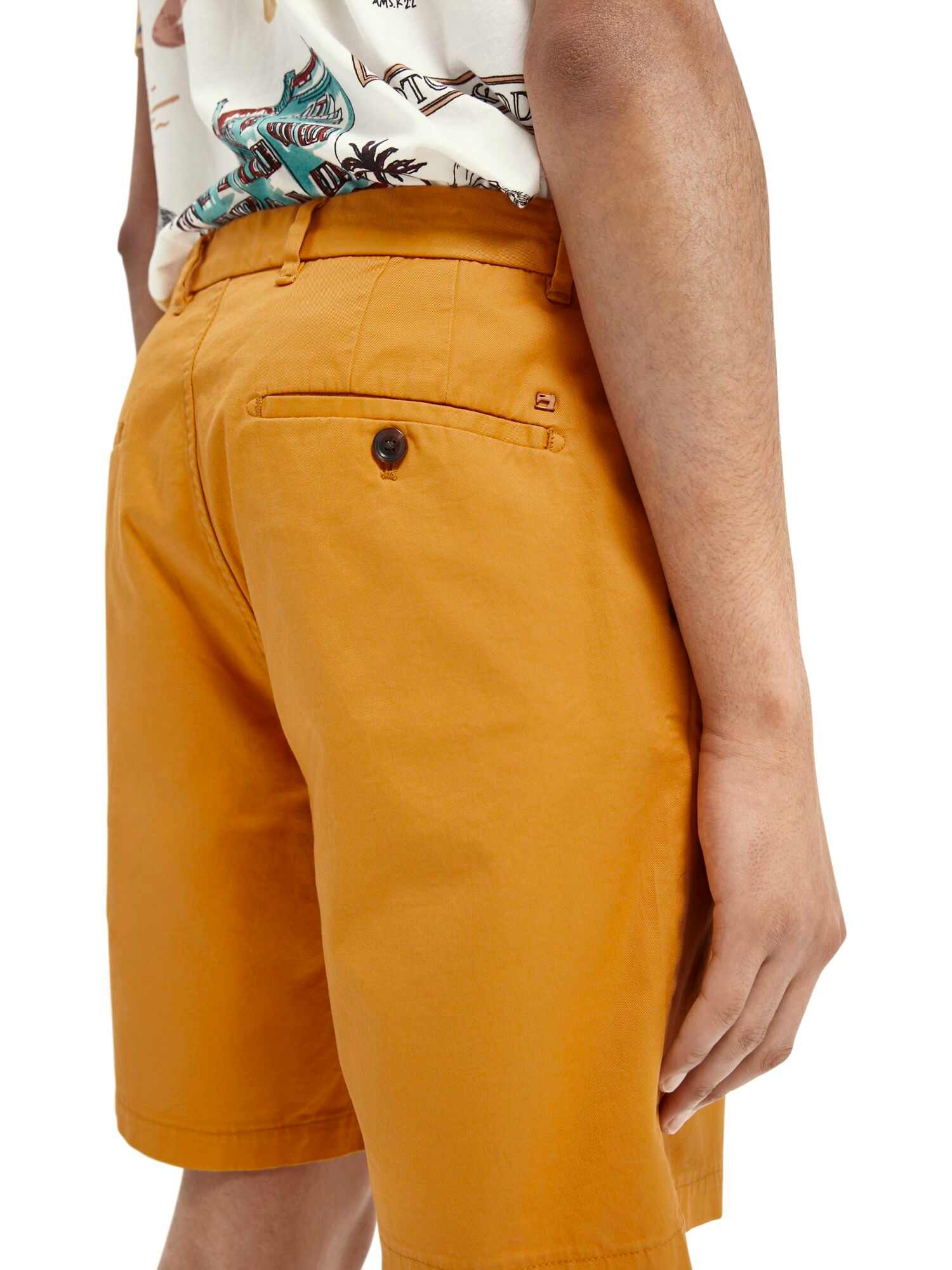 STUART- Classic pima cotton short