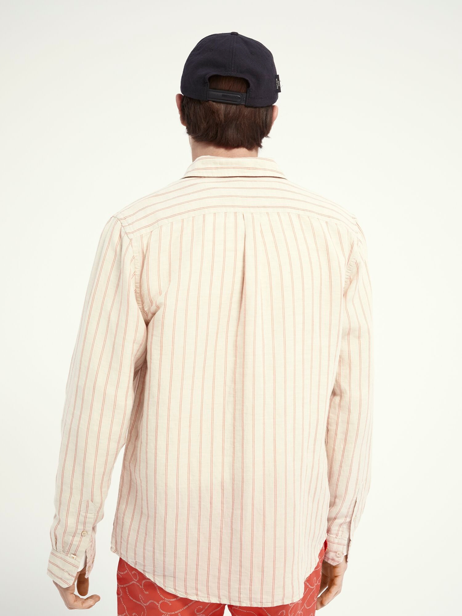 Scotch & Soda | REGULAR FIT- Striped shirt with organic cotton blend 7