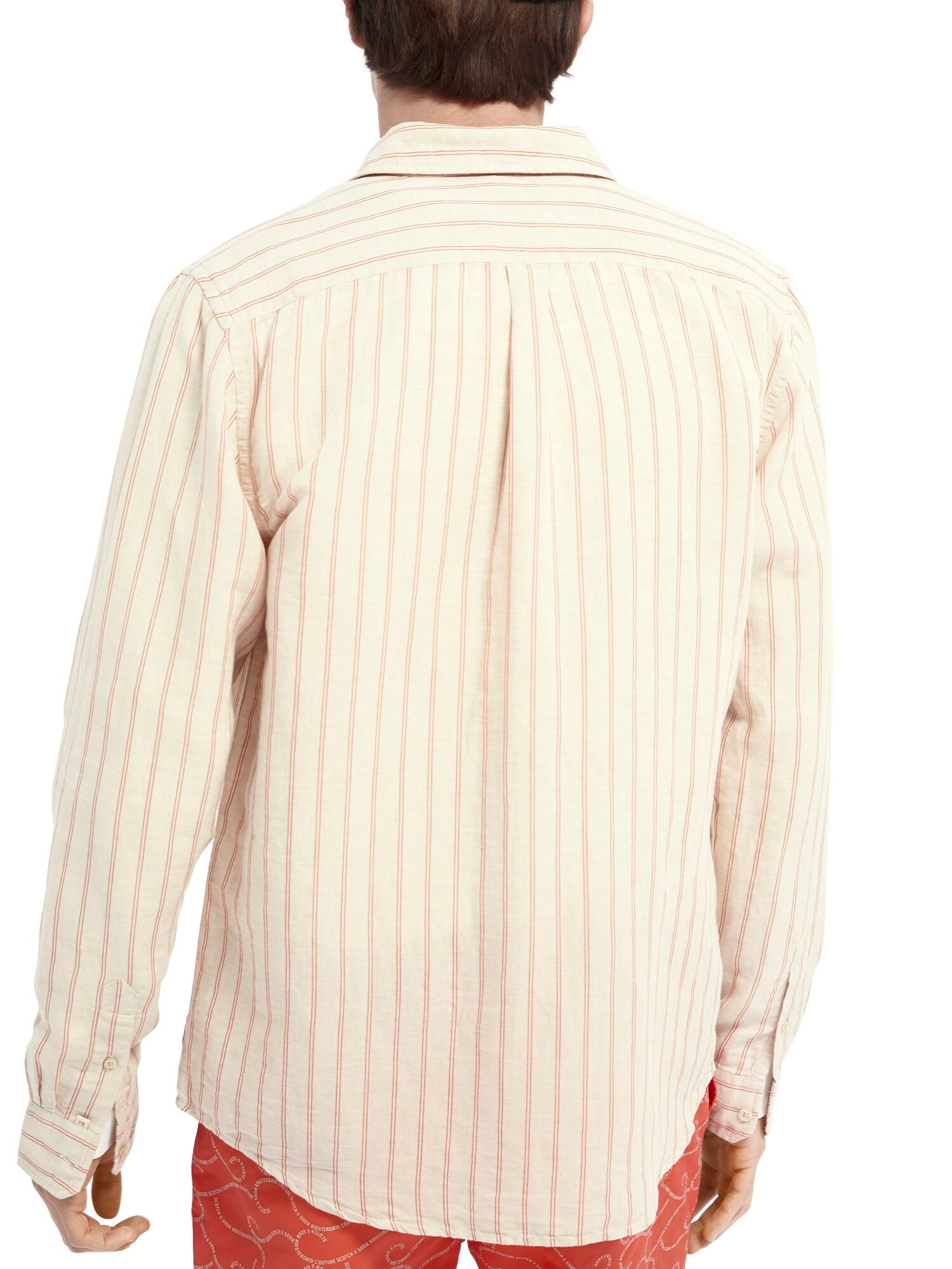 Scotch & Soda | REGULAR FIT- Striped shirt with organic cotton blend 10