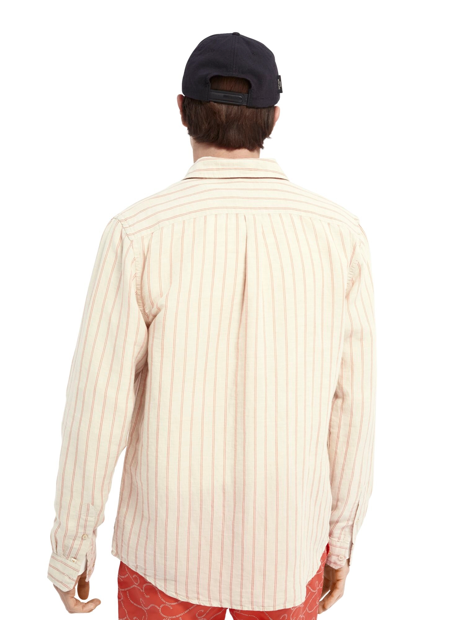 Scotch & Soda | REGULAR FIT- Striped shirt with organic cotton blend 4