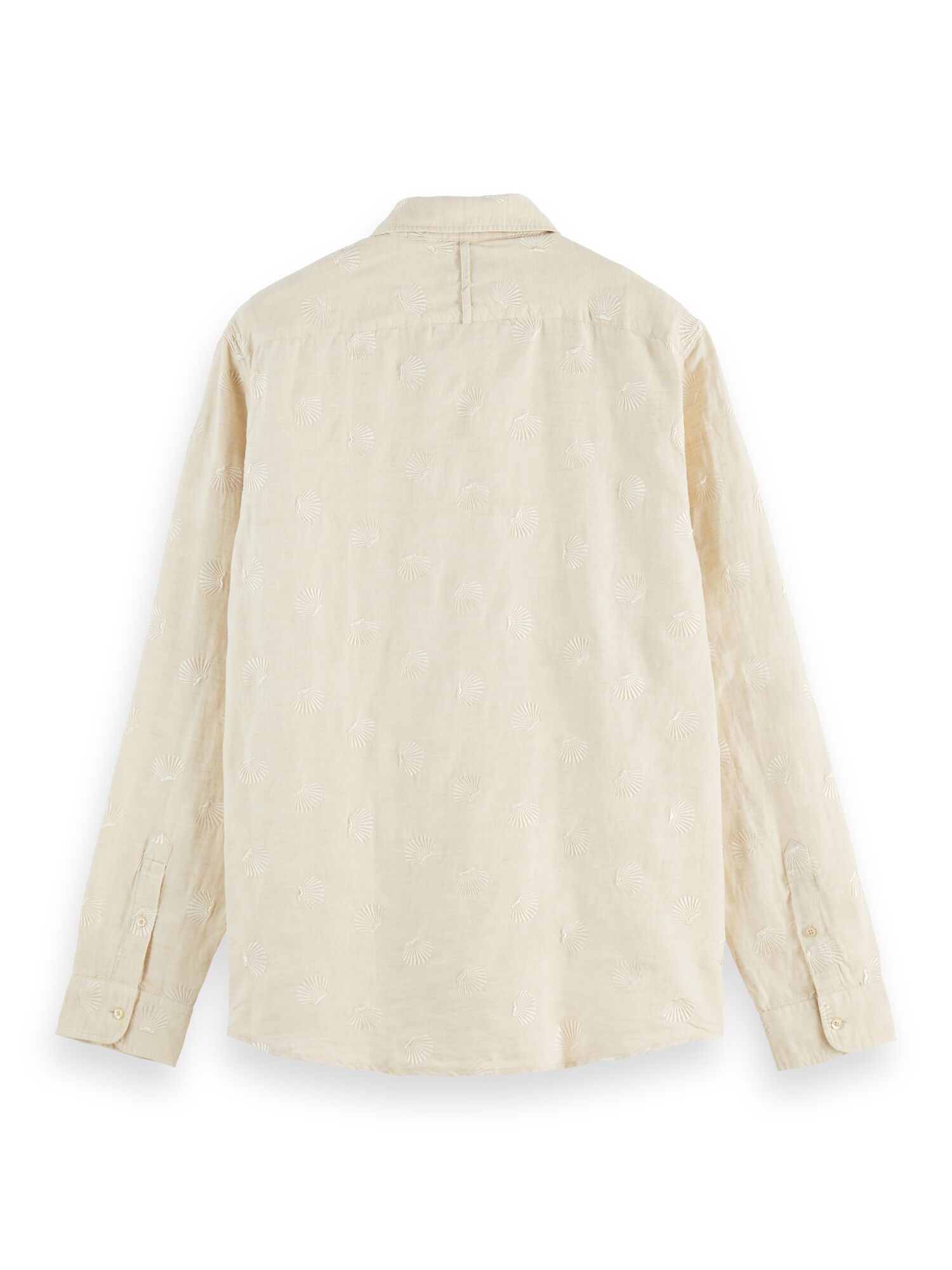 Scotch & Soda | RELAXED FIT- Embroidered organic cotton blend shirt 0
