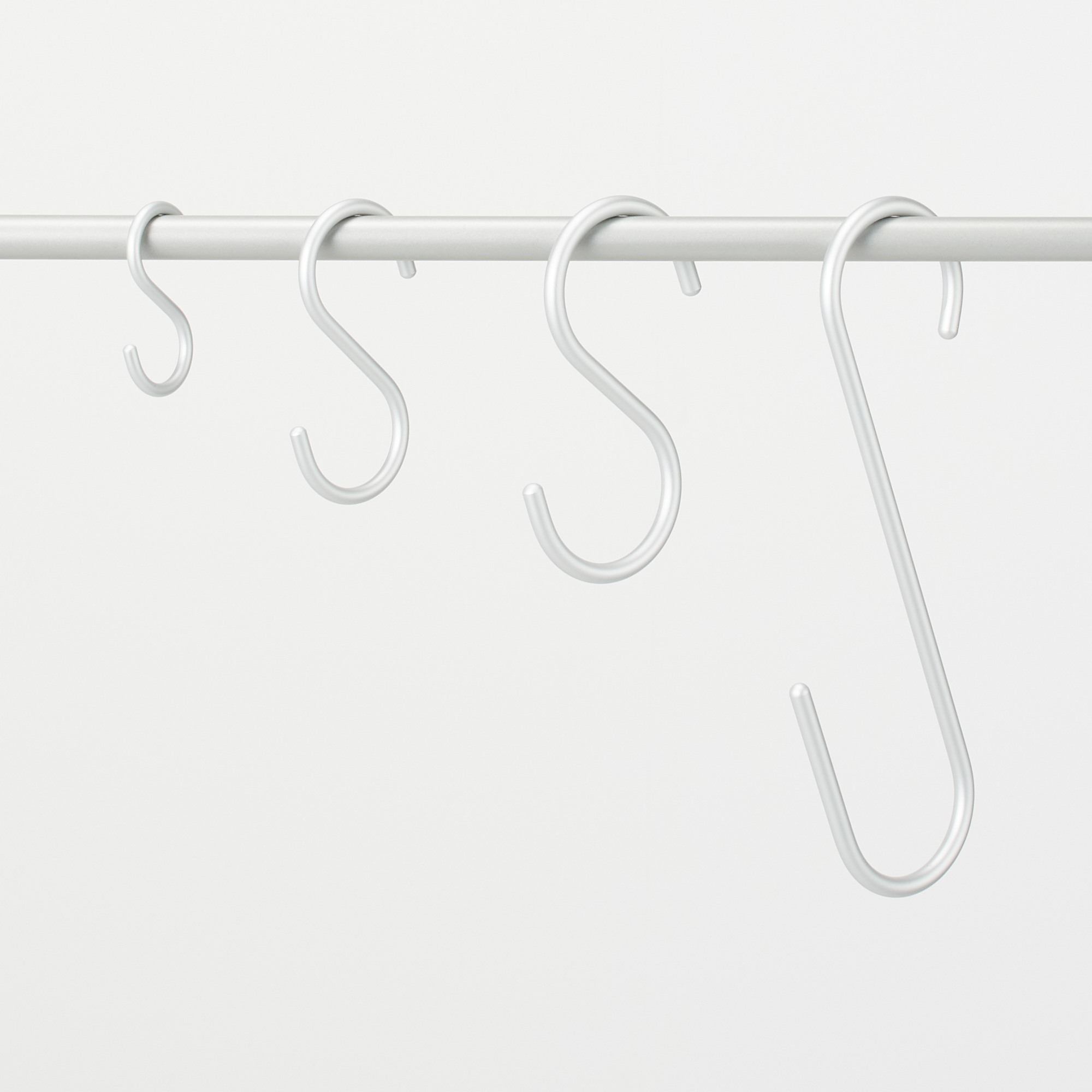 ALUMINIUM S-SHAPED HOOK / LONG