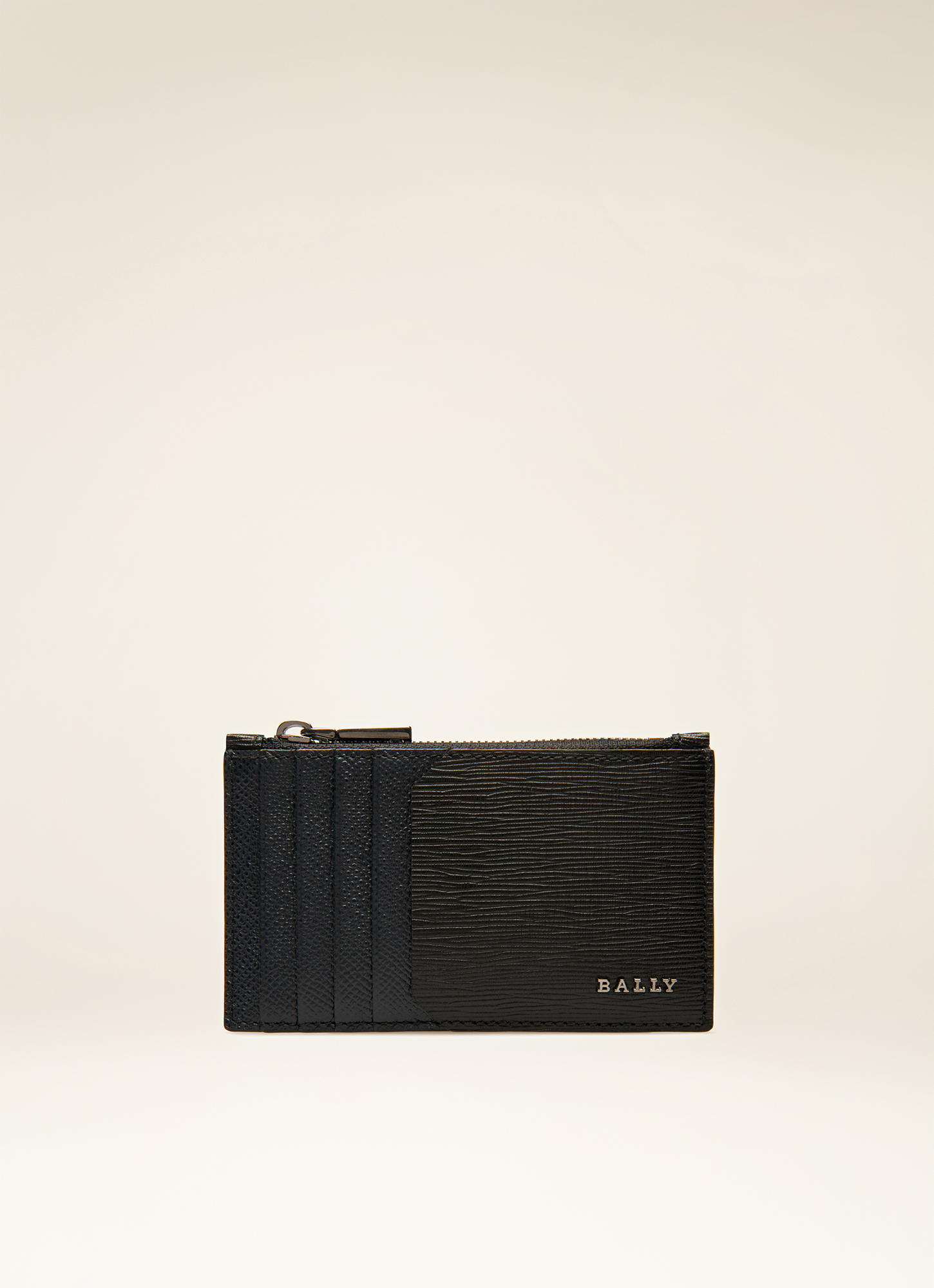 Babe Black Leather Business Card Holder