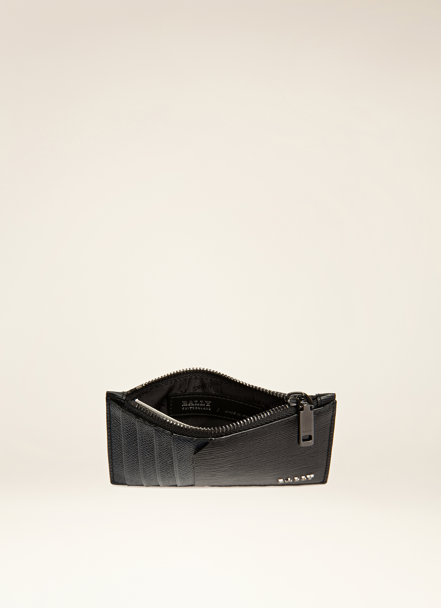 Babe Black Leather Business Card Holder
