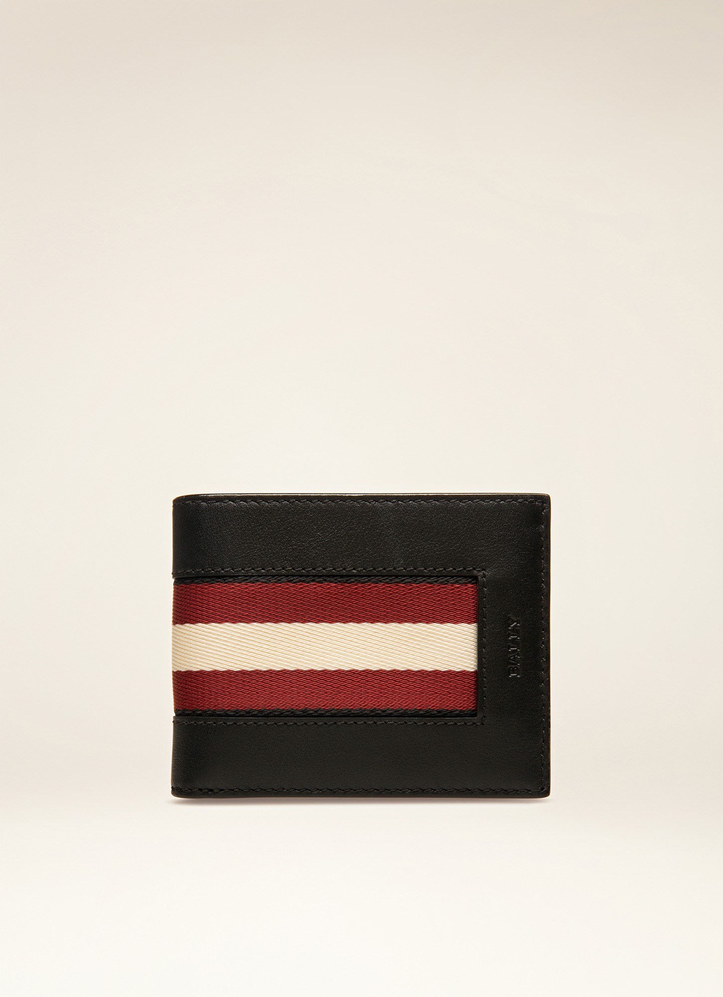 Biman Leather Wallet In Black