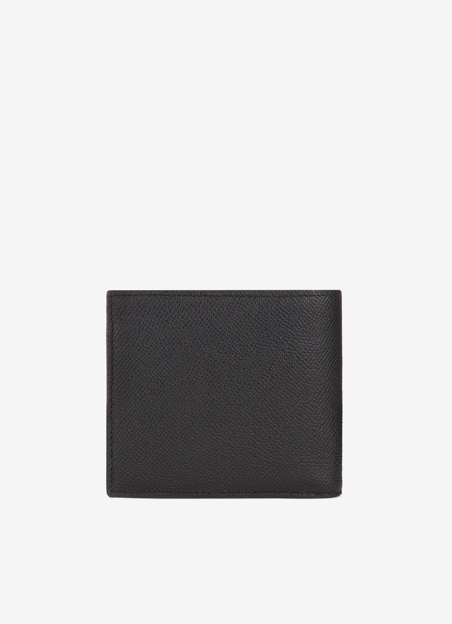 Byie Leather Coin Wallet In Black