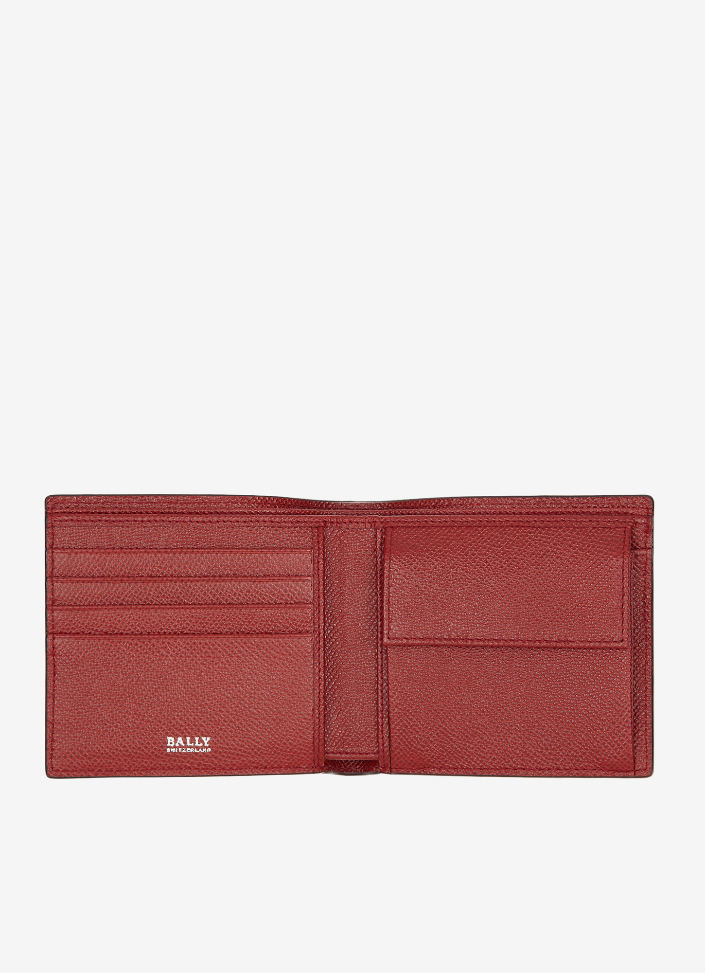 Byie Leather Coin Wallet In Black