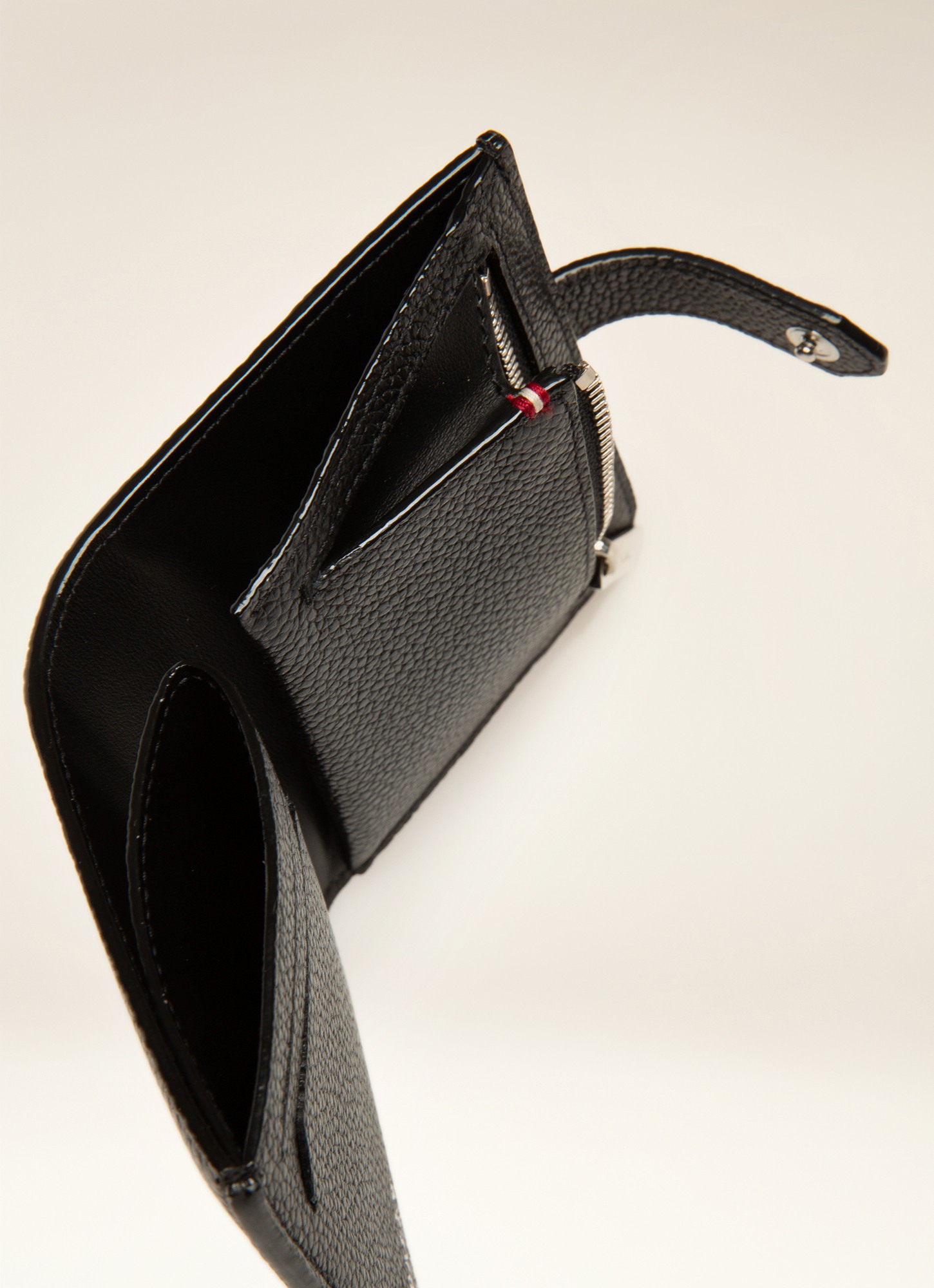 Glen Black Leather Business Card Holder