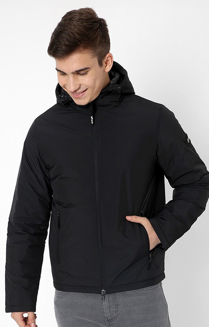 Fay Zip-Front Hooded Jacket with Zipper Pockets