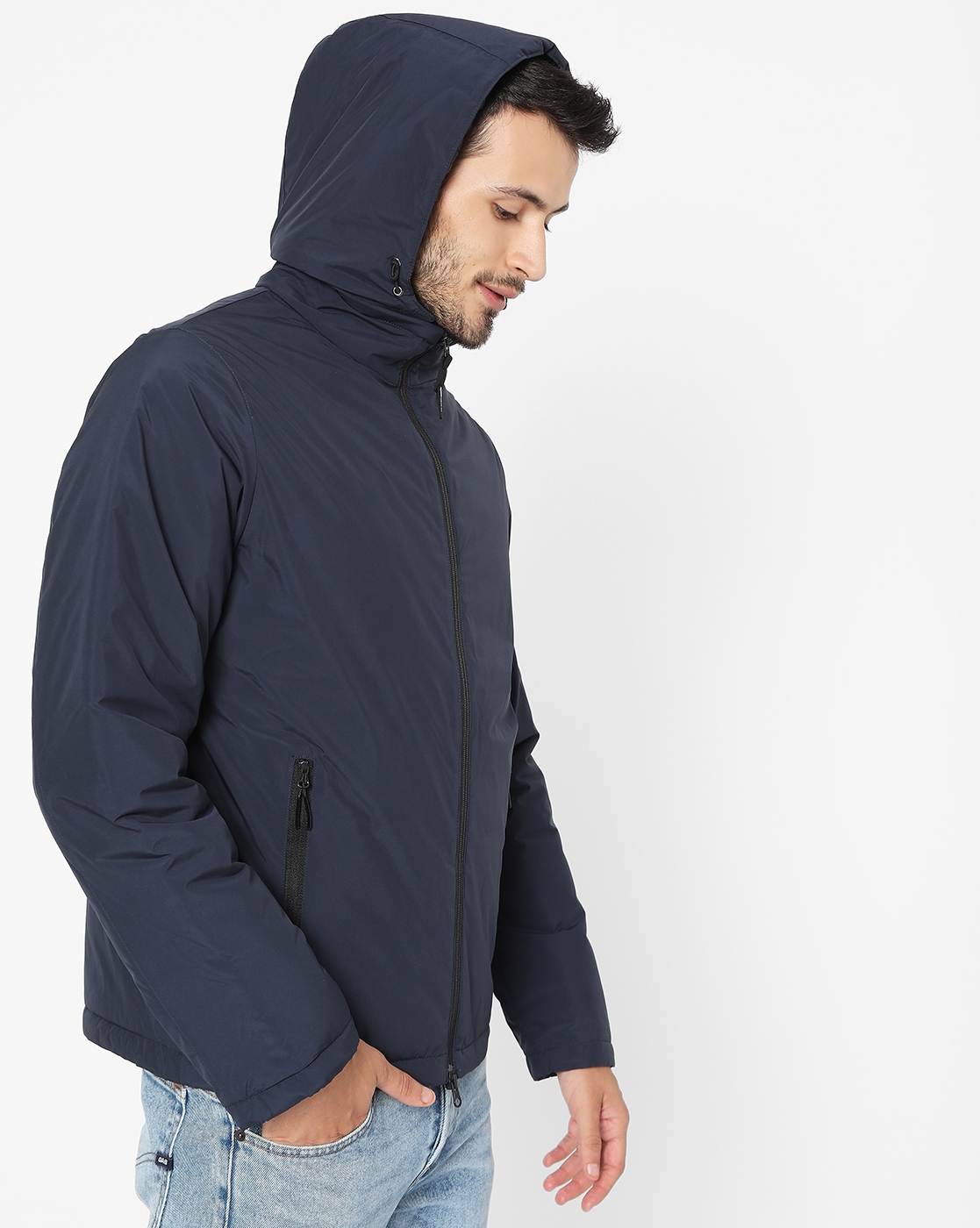 GAS | Fay Hooded Jacket with Zipper Pockets