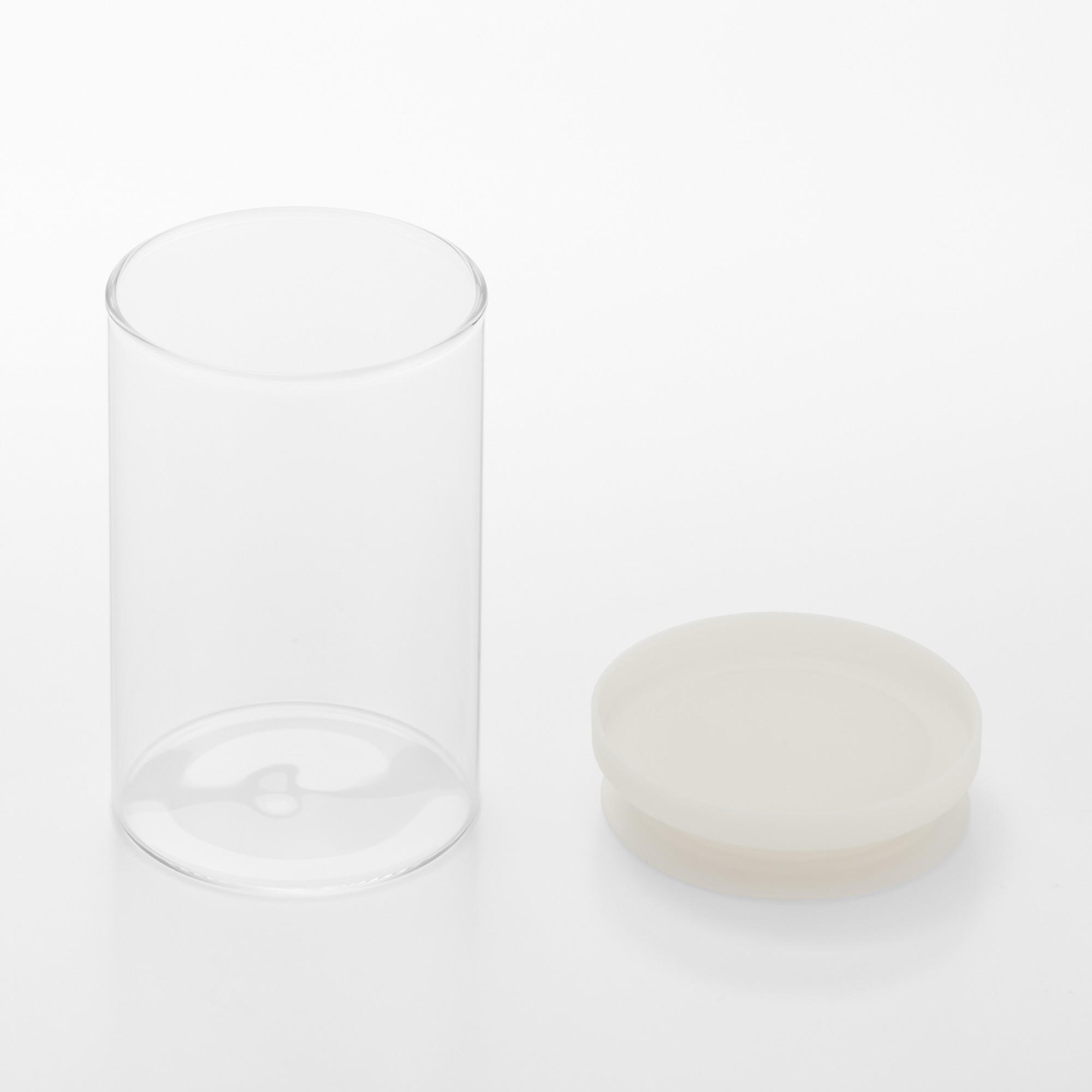 HEAT PROOF GLASS ROUND STORAGE CASE