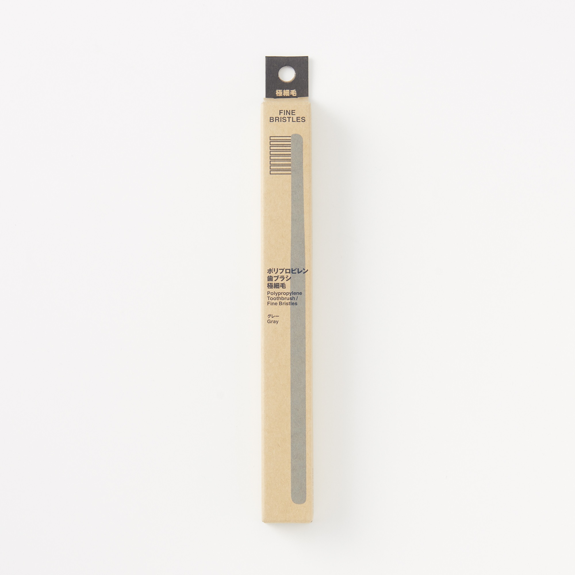 MUJI | POLYPROPYLENE TOOTHBRUSH / FINE BRISTLES