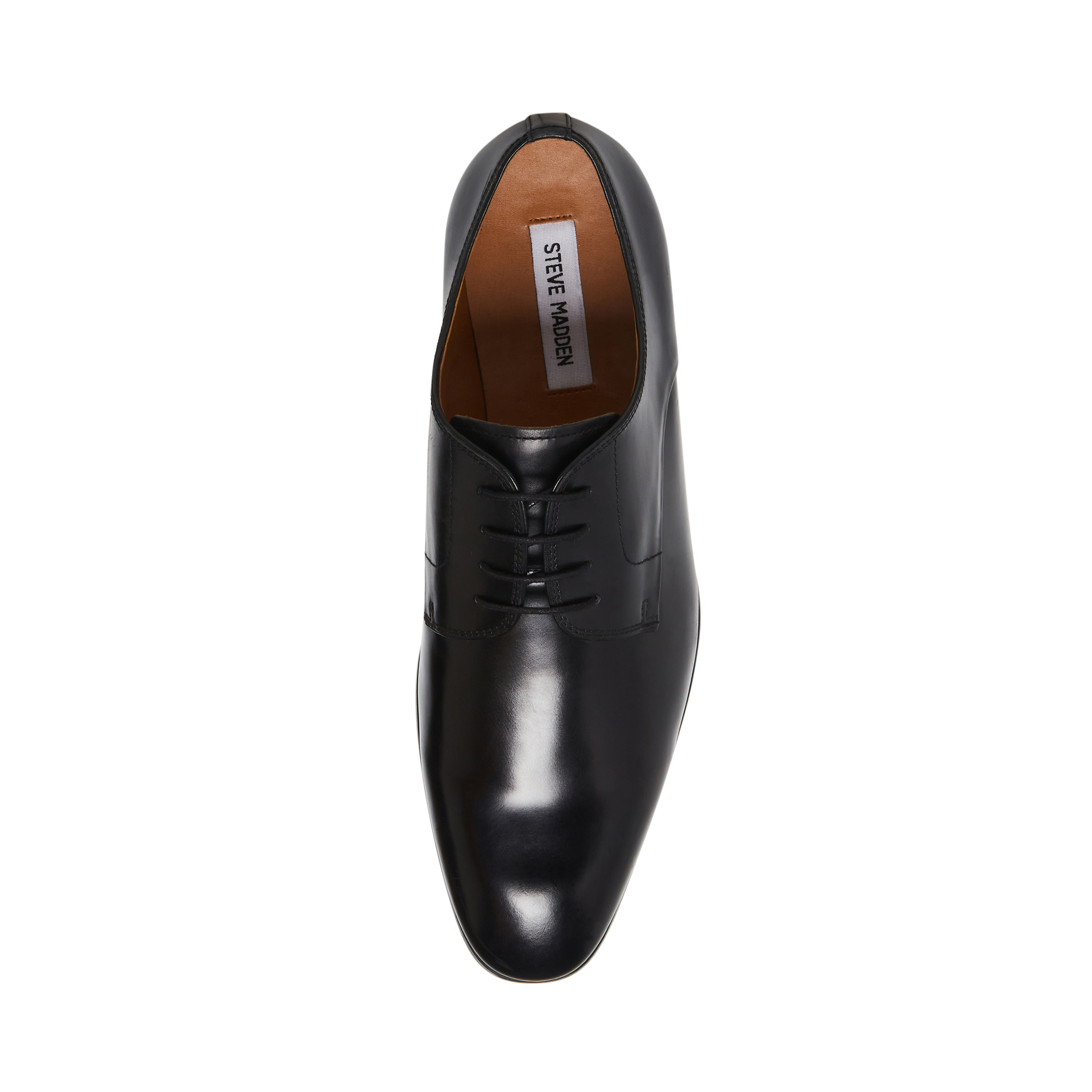 Parsens Black Tie-Ups & Dress Loafers