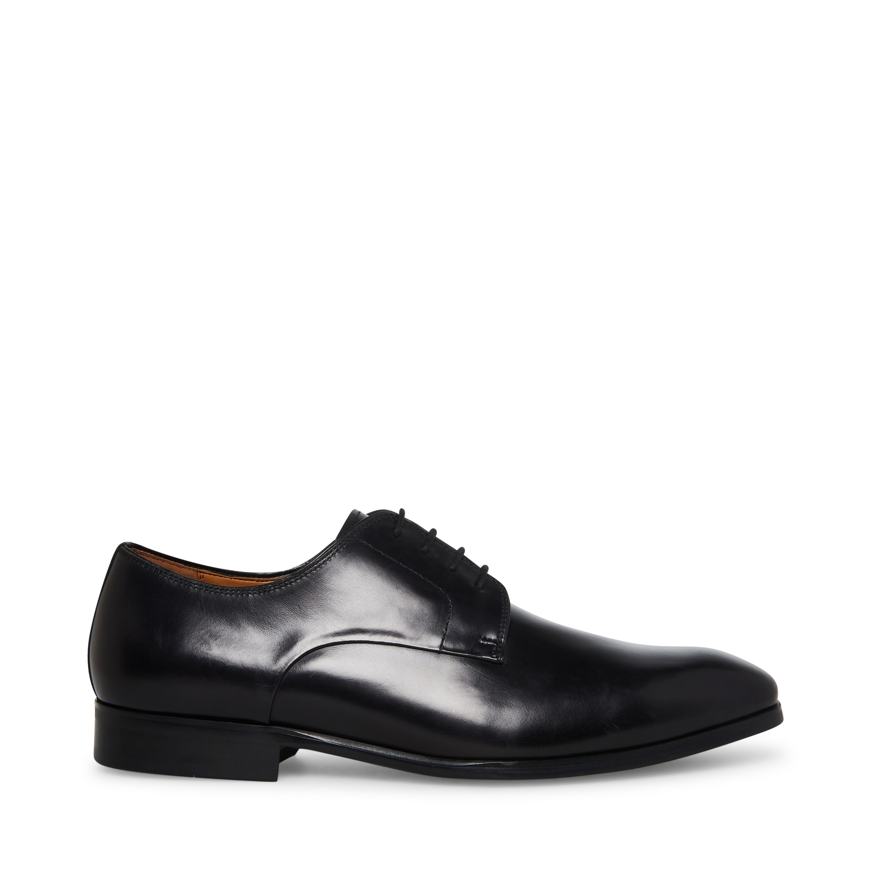 Parsens Black Tie-Ups & Dress Loafers
