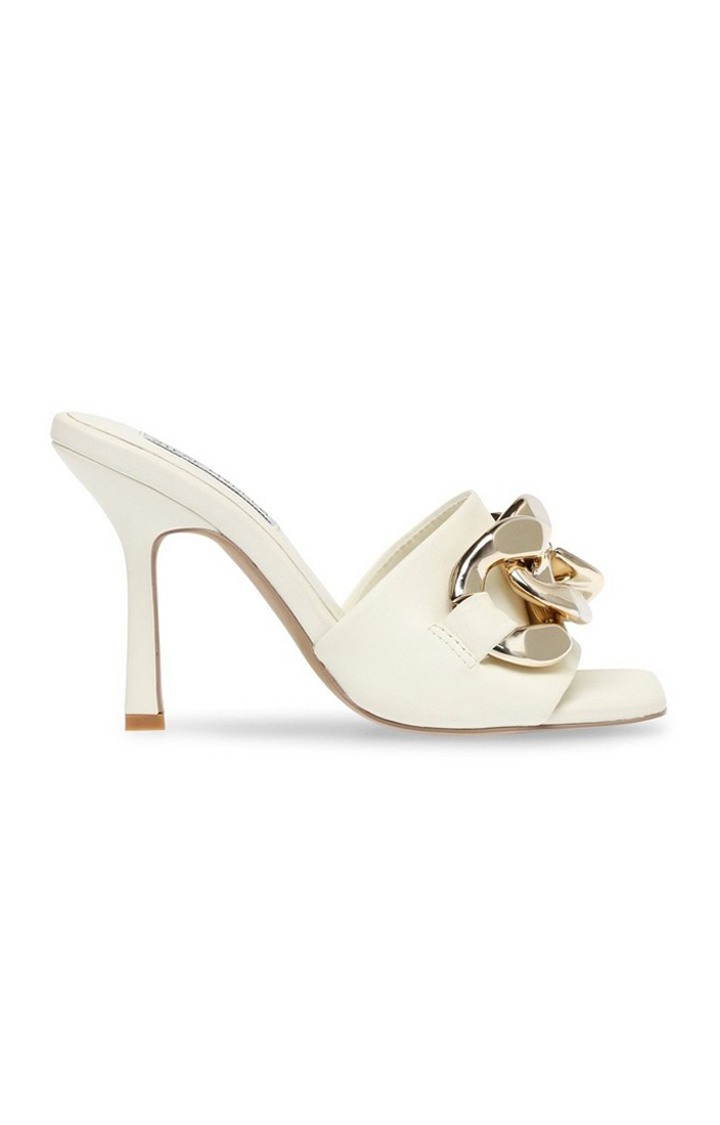 Jamilla Beige Heel Sandals