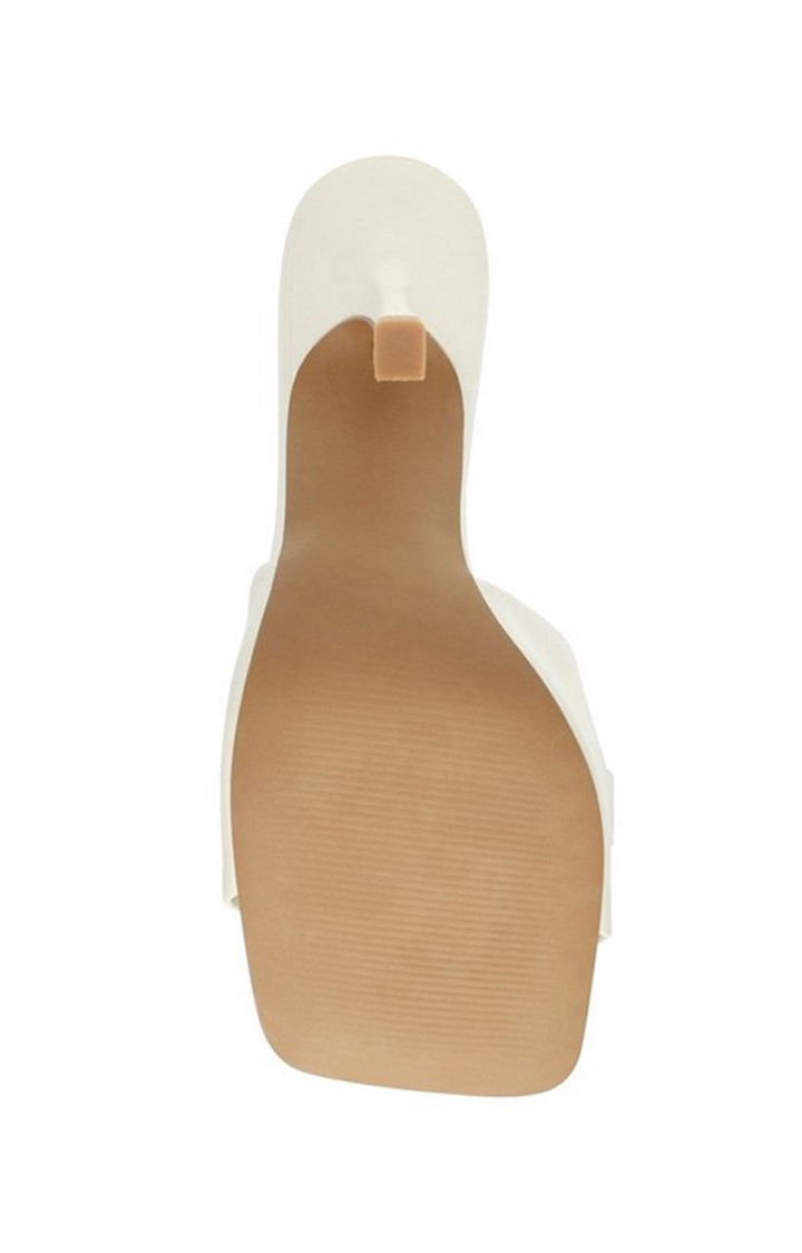 Jamilla Beige Heel Sandals