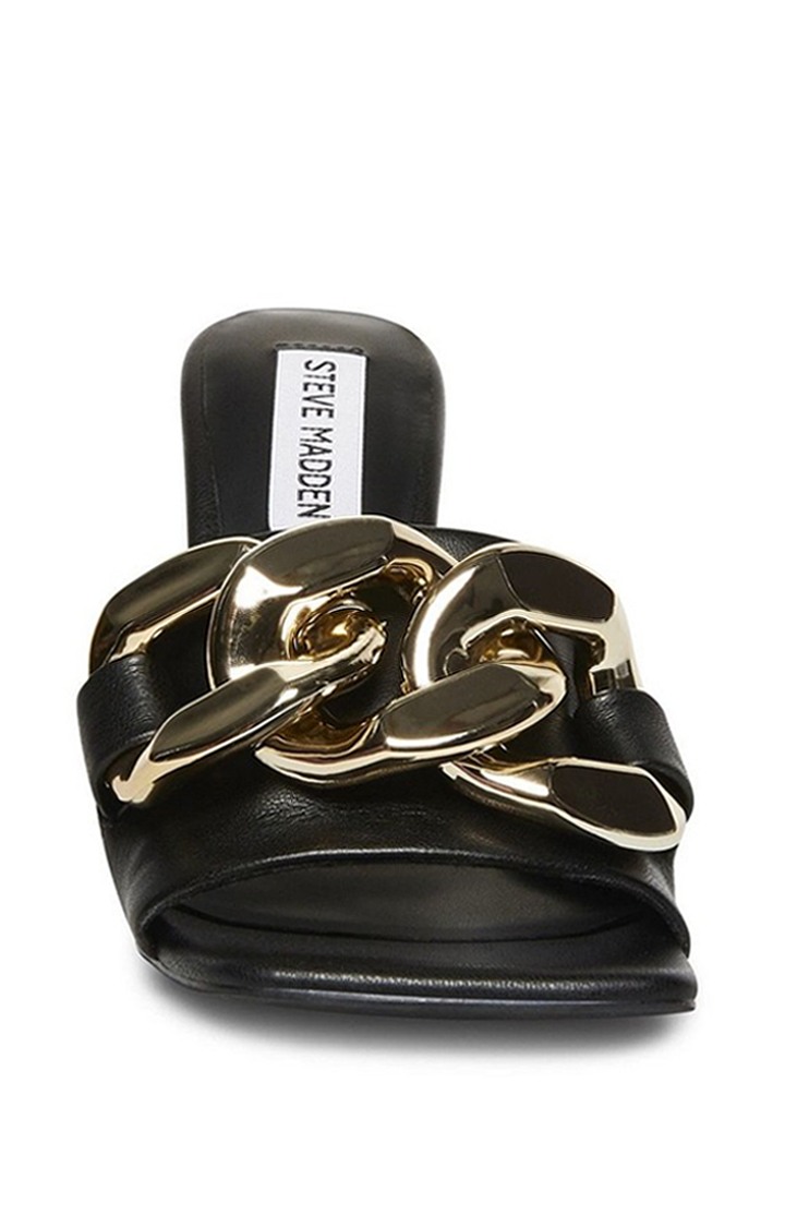 Jamilla Black Heel Sandals